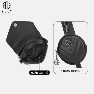 Túi xách nũ da thật cao cấp Elly ET189 – Thiết kế sang trọng, chỉ 2.02 triệu 5