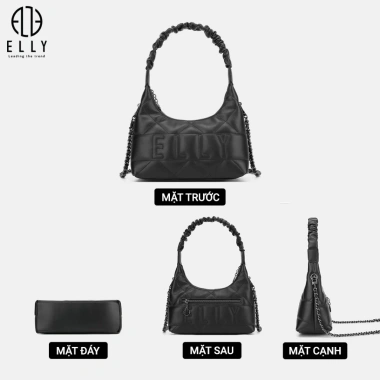 Túi xách nữ da thật ELLY ET186 - Sang trọng, thiết kế thời trang, giảm giá 22% 5