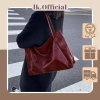Túi xách nữ da trơn mịn kiểu tote công sở, đựng laptop, giảm giá 23% chỉ 65k