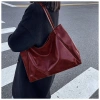 Túi xách nữ da trơn mịn kiểu tote công sở, đựng laptop, giảm giá 23% chỉ 65k 4