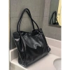 Túi xách nữ da trơn mịn kiểu tote công sở, đựng laptop, giảm giá 23% chỉ 65k 7