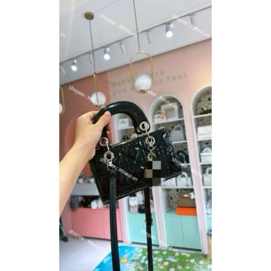 Túi xách nữ dáng vuông da bóng - mẫu mới thời trang, giảm giá 21% chỉ 69.000₫ 4