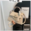 Túi Xách Nữ Đeo Chéo Da PU Vân Cá Sấu Mix Khăn Sang Chảnh MIQI BAG TX-103 - Giá 219k