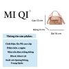 Túi Xách Nữ Đeo Chéo Da PU Vân Cá Sấu Mix Khăn Sang Chảnh MIQI BAG TX-103 - Giá 219k 2
