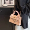 Túi Xách Nữ Đeo Chéo Da PU Vân Cá Sấu Mix Khăn Sang Chảnh MIQI BAG TX-103 - Giá 219k 3