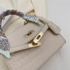 Túi Xách Nữ Đeo Chéo Da PU Vân Cá Sấu Mix Khăn Sang Chảnh MIQI BAG TX-103 - Giá 219k 6