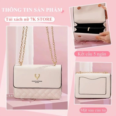 Túi xách nữ đeo chéo GIZEN TX26 full box set – Quà tặng sinh nhật, 20/10, 8/3, giảm còn 219k 4