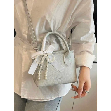 Túi xách nữ đeo chéo MP 201, nơ da gạo thời trang Hàn Quốc - Giá chỉ 69.299đ