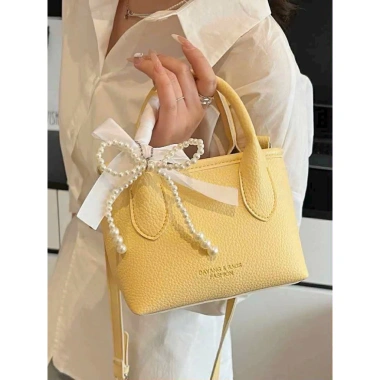Túi xách nữ đeo chéo MP 201, nơ da gạo thời trang Hàn Quốc - Giá chỉ 69.299đ