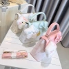 Túi xách nữ đeo chéo nơ dễ thương charm mèo bông Hàn Quốc đi chơi TXN237 105k 3