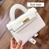Túi xách nữ đeo chéo size 19 da PU thanh lịch, nhã nhặn, có khăn buộc quai 136,000₫ 8