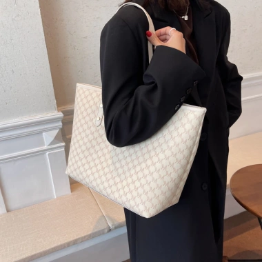 Túi xách nữ đeo vai da A4, khoá laptop – Mia tote bag thời trang công sở 180k