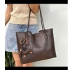 Túi Xách Nữ Đeo Vai Da PU Phong Cách Hàn Quốc Tote Công Sở kèm Móc Gấu - 88.999₫ 9