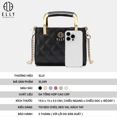 Túi xách nữ ELLY EL349 – Giá ưu đãi 1.169.350 VND, thiết kế sang trọng 3