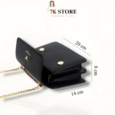 Túi xách nữ GIZEN TX03 đẹp, dáng vuông đa ngăn, đeo chéo vai thời trang công sở trẻ trung chỉ 208.999 VND