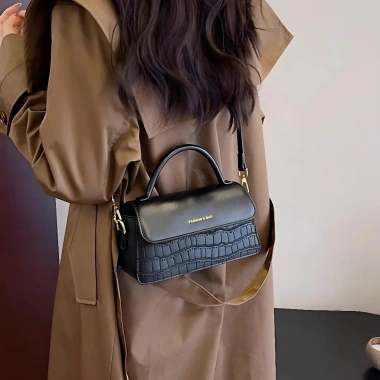 Túi xách nữ GIZEN TX15 đeo chéo da PU, thiết kế đơn giản, giá ưu đãi 209.000₫