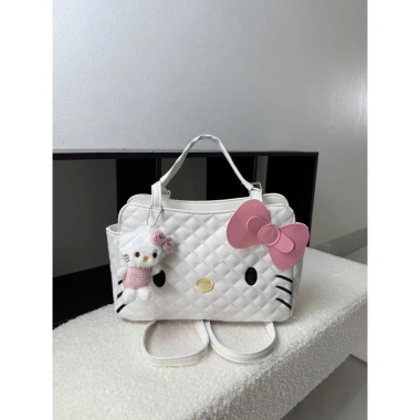 Túi Xách Nữ Hello Kitty Đeo Vai Thời Trang Chất Da Giá 189.000 VND Giảm Sốc 6
