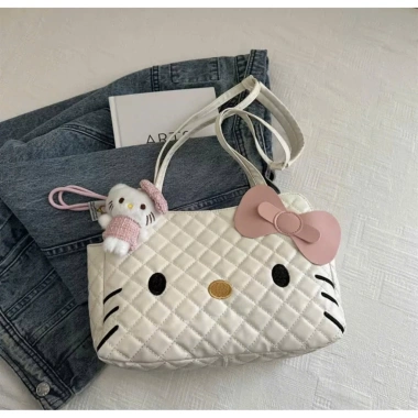 Túi Xách Nữ Hello Kitty Đeo Vai Thời Trang Chất Da Giá 189.000 VND Giảm Sốc 7