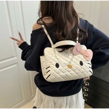 Túi Xách Nữ Hello Kitty Đeo Vai Thời Trang Chất Da Giá 189.000 VND Giảm Sốc 8