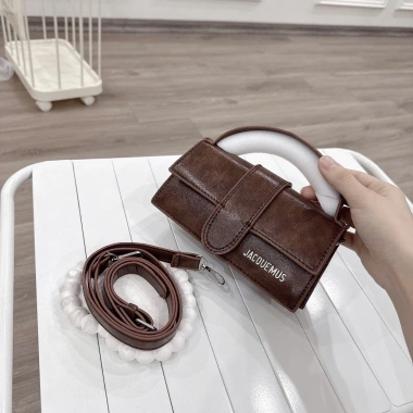 Túi Xách Nữ Jac 19cm Da Loang Mịn Đeo Chéo Cầm Tay Sang Trọng Giá 109k