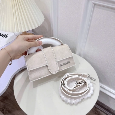 Túi Xách Nữ Jac 19cm Da Loang Mịn Đeo Chéo Cầm Tay Sang Trọng Giá 109k
