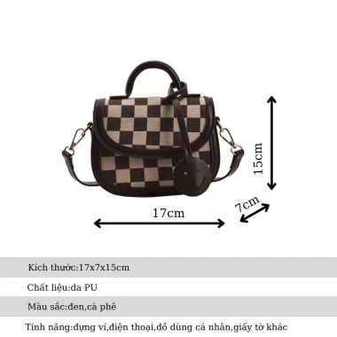 Túi xách nữ kẹp nách đeo vai chéo CP366 - Công sở sang trọng, chỉ 99.000 VND