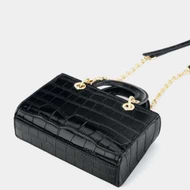Túi Xách Nữ Lady Diana Đeo Chéo Vai - Thiết Kế Huyền Thoại Vân Da Cá Sấu Dập Nổi Size 18 - Giá 975.000 VND 8