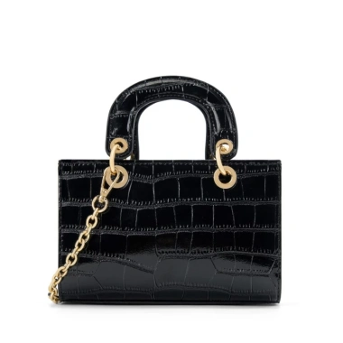 Túi Xách Nữ Lady Diana Đeo Chéo Vai - Thiết Kế Huyền Thoại Vân Da Cá Sấu Dập Nổi Size 18 - Giá 975.000 VND 9