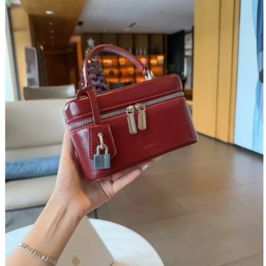 Túi xách nữ mini da pu bóng công sở và đi chơi - Đeo vai, chéo, khóa sang chảnh Báo Store
