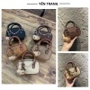Túi xách nữ mini vải nhung charm mèo siêu xinh - giá chỉ 75k, giảm từ 93k
