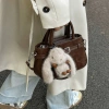 Túi xách nữ RABBIT cầm tay + dây đeo chéo, charm thỏ dễ thương, chỉ 138.000₫ 4