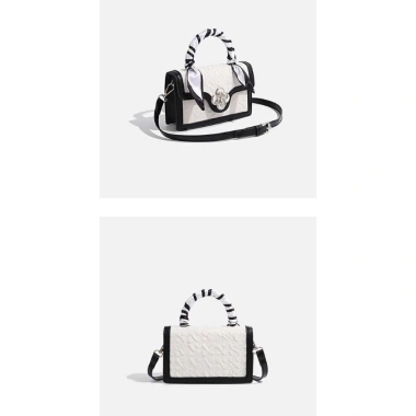 Túi xách nữ sang trọng kèm charm hoa đá và khăn lụa, quà tặng phụ nữ - Giảm còn 331.500₫