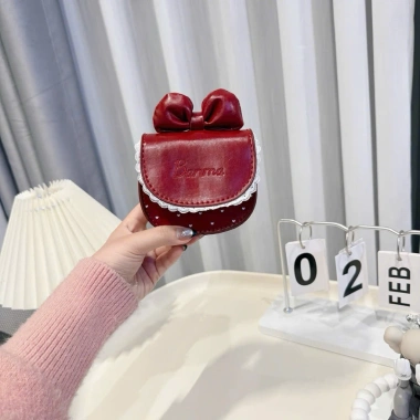 Túi xách nữ size 14 đeo chéo nơ cute thời trang cho mẹ và bé - Giảm giá 68k