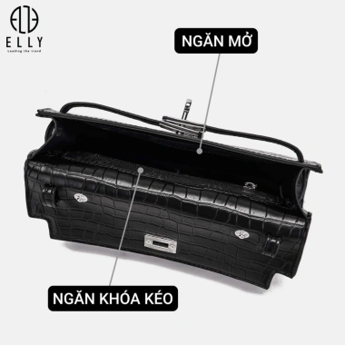 Túi xách nữ thời trang EL322 - ELLY sang trọng, chất liệu da PU, giá 909.350 VNĐ 6