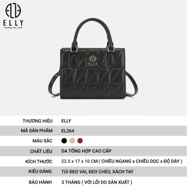 Túi xách nữ thời trang ELLY EL264 - Nhẹ, bền, giảm giá 21% chỉ 1.199.200₫ 3