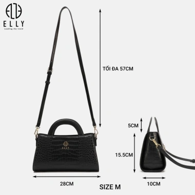 Túi xách nữ thời trang Elly EL320 thiết kế sang trọng, chất liệu cao cấp, giảm 18% chỉ 1.199.250₫ 4