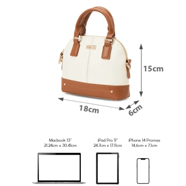 Túi Xách Nữ Thời Trang JUNO Cỡ Nhỏ Top Handle Logo Chữ Kí - Giá 499.000đ