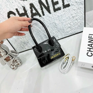 Túi xách Nữ TL dáng hộp quai dài đính chữ Mus phong cách Tết tiệc giá ưu đãi 108.770 VND 7