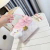 Túi Xách Nữ TL Hộp Đế Cứng Đính Nơ Kitty và Cow Size 20 - Siêu Dễ Thương, Thích Hợp Tiệc và Đi Chơi
