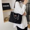 Túi Xách Nữ Tote Công Sở Da Nhung Size 30 Dây Xích Kim Loại Thời Trang Hàn Quốc 85.000 6