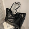 Túi Xách Nữ Tote Công Sở Hai Dây Da Trơn Mềm Đựng A4 - Đi Chơi Du Lịch 124k