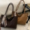 Túi xách nữ tote công sở Hàn Quốc da PU cao cấp, rộng A4, 3 màu basic + charm cún DUYÊN CƯỜNG - chỉ 32.000 VND