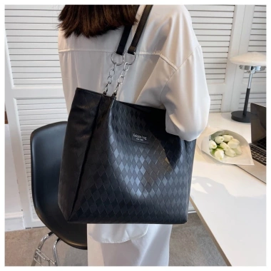 Túi xách nữ tote da PU công sở Hàn Quốc, vừa A4, giá rẻ 66.000 - MYNHI SMN706 9