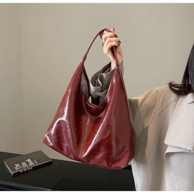 Túi xách nữ tote da pu mềm bản lớn - phong cách Hàn Quốc sang trọng, công sở, học và đi chơi 7