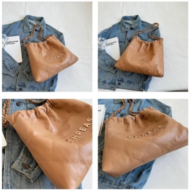 Túi xách nữ tote Retro cỡ lớn da PU mềm mại, sang trọng, đeo vai - Giá chỉ 125k