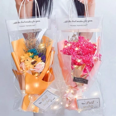 Túi xách PVC MAOYE66SY – Túi hoa hồng chống nước, cầm tay, đóng gói hoa Valentine, giá ưu đãi 84.700đ 6 Túi xách PVC MAOYE66SY – Túi hoa hồng chống nước, cầm tay, đóng gói hoa Valentine, giá ưu đãi 84.700đ 6