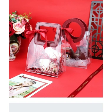 Túi Xách PVC Quai Tròn Trong Suốt - Thời Trang Mua Sắm Đa Năng Giá Chỉ 29.900 VNĐ 6