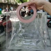 Túi Xách PVC Quai Tròn Trong Suốt - Thời Trang Mua Sắm Đa Năng Giá Chỉ 29.900 VNĐ 9