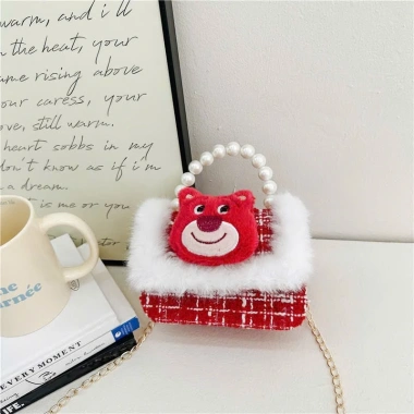 Túi xách quai đeo chéo bé gái Noel Lễ Tết họa tiết dễ thương 2.025 giảm còn 95.000đ 3