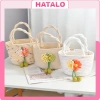 Túi xách sợi cotton đan cói đi biển du lịch chụp hình, dễ thương sang chảnh, thời trang - Giá 59.000đ 2